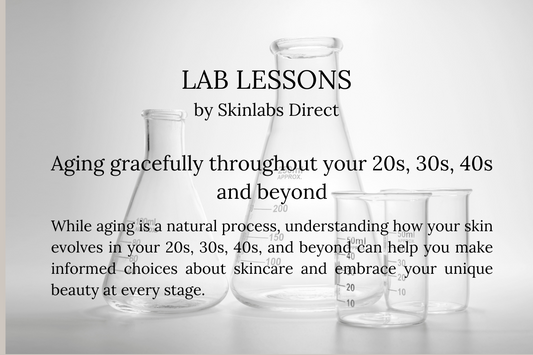 Aging gracefully and how your skin changes throughout your 20s, 30s, 40s, and beyond